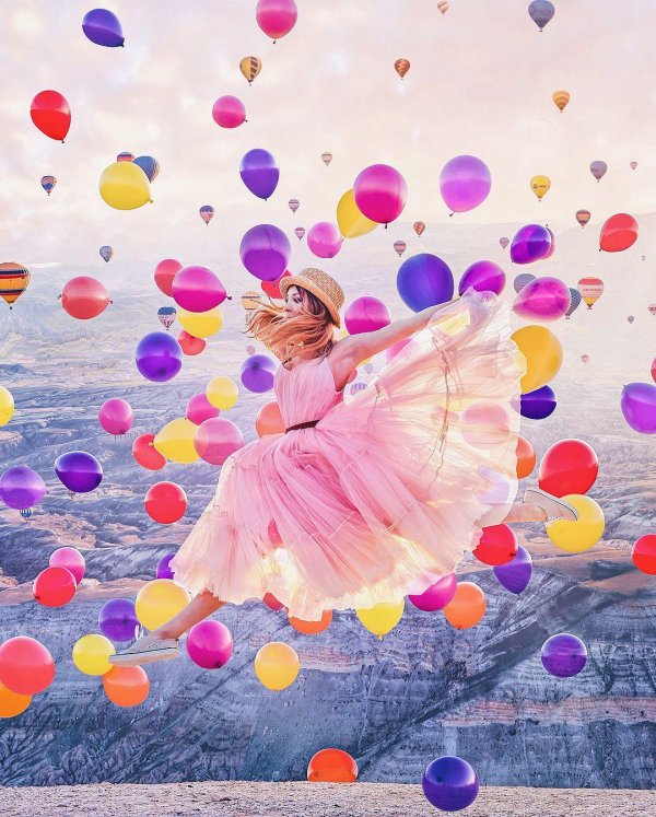 красивые воздушные шары