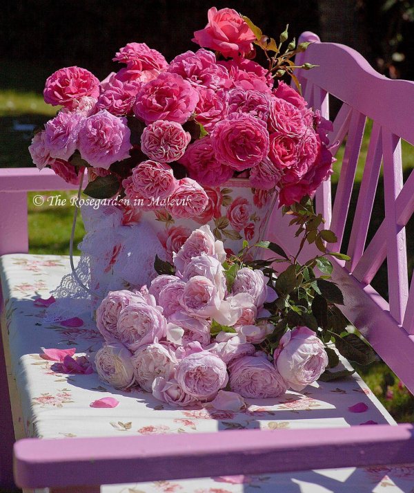 С цветами для вдохновения