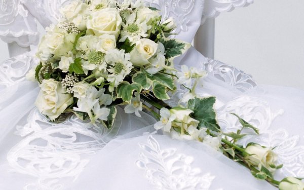 свадебные цветы