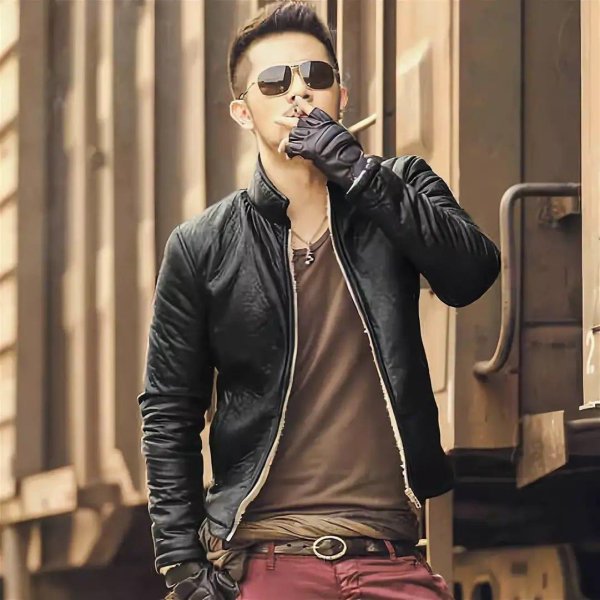 кожаная куртка мужская