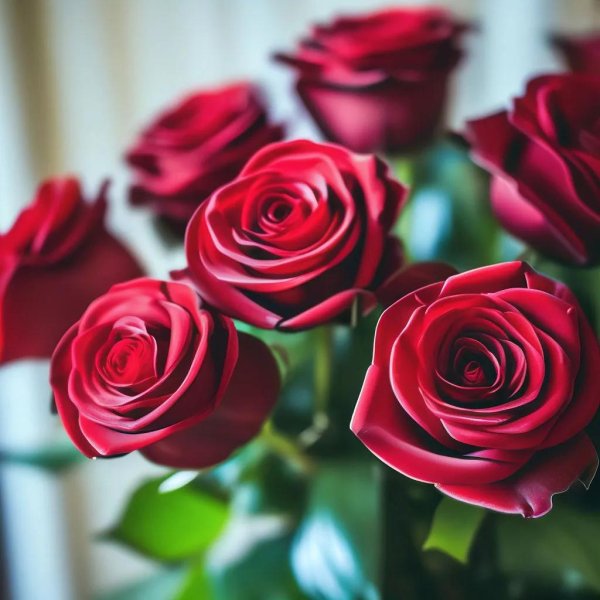 букет красные розы