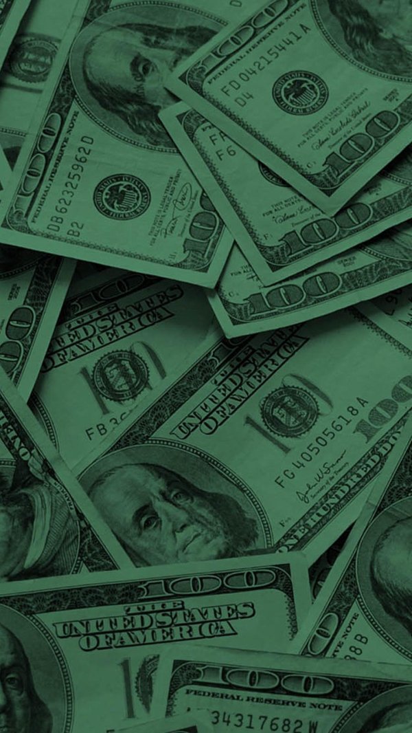 доллары на заставку телефона