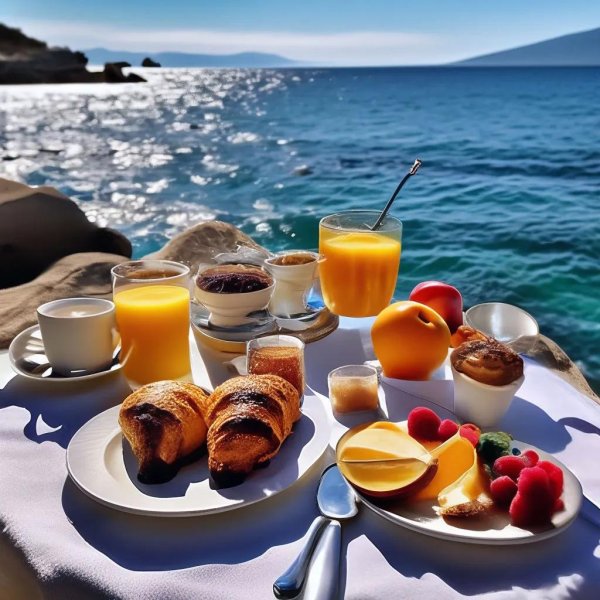 роскошный завтрак