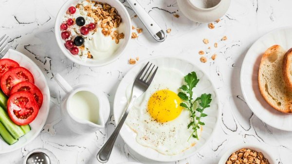 завтраки красивые