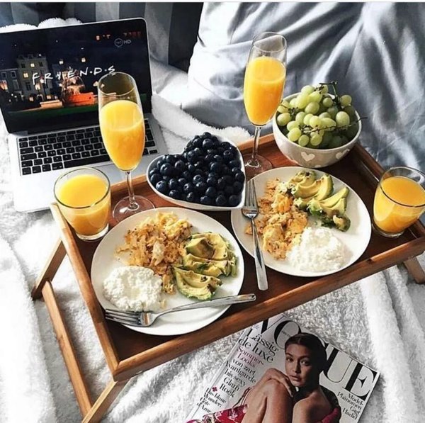 завтрак в постели