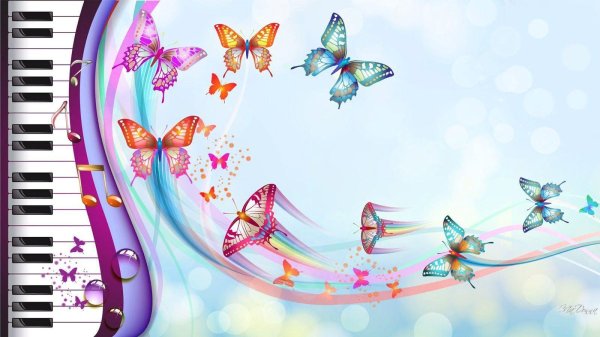 детские музыкальные фоны для презентаций