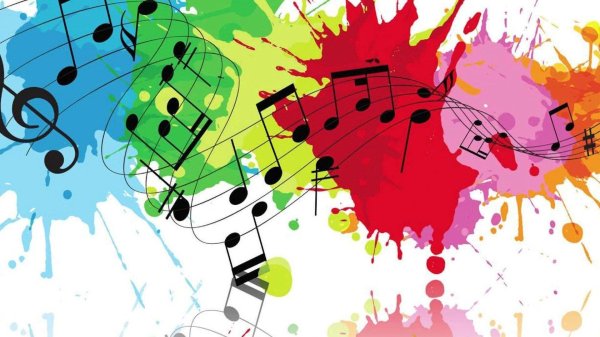 ноты и краски