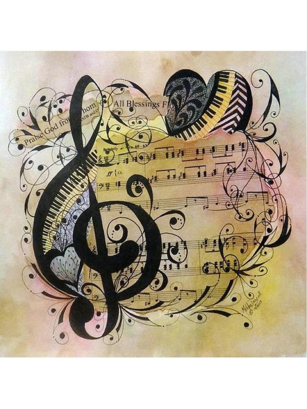 музыкальные рисунки