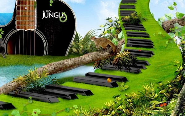 природа с музыкой