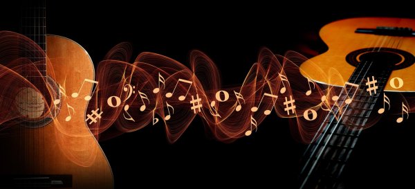 гитара мелодии