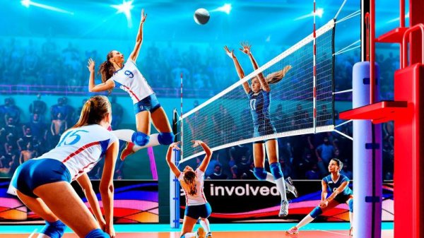 волейбольный матч