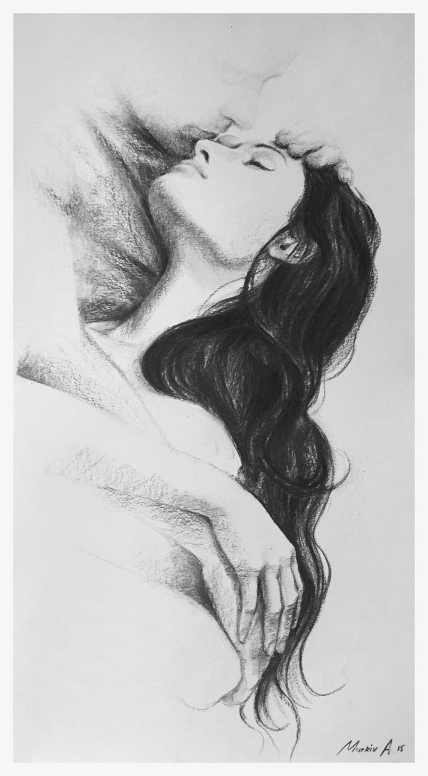 влюбленные карандашом