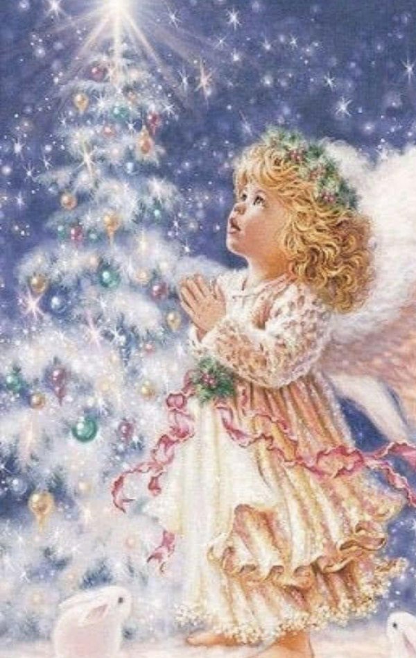 рождеством открытка
