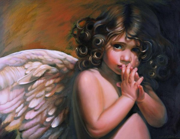 ангелы живопись нэнси ноэль