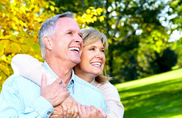 счастливые пенсионеры