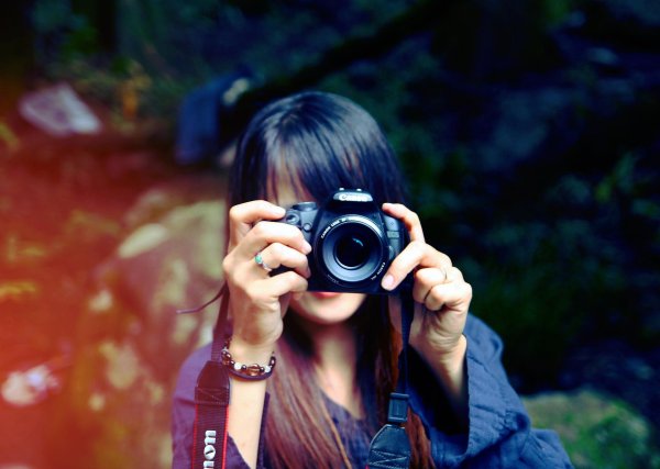 фотограф девушка