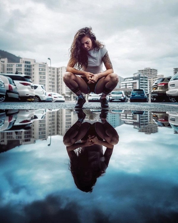 необычный ракурс