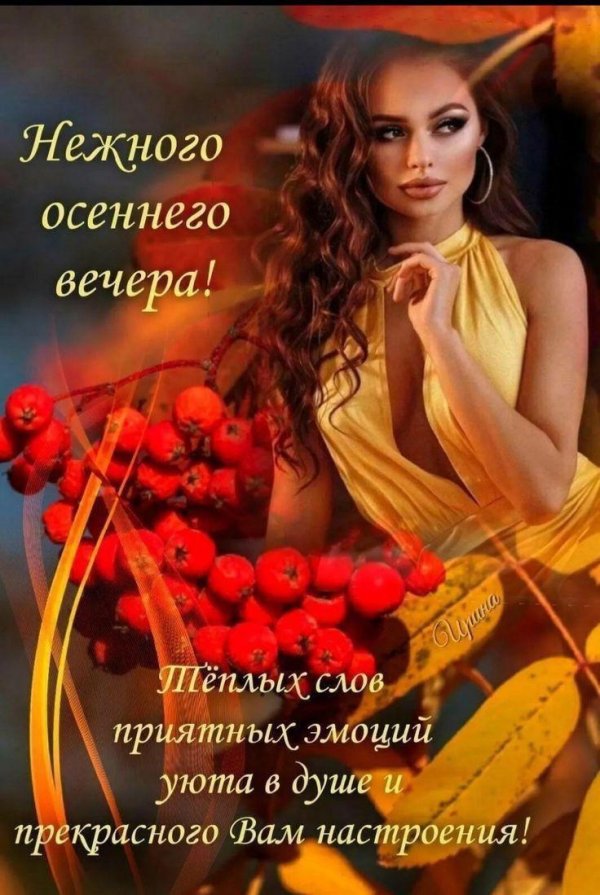 осеннего вечера