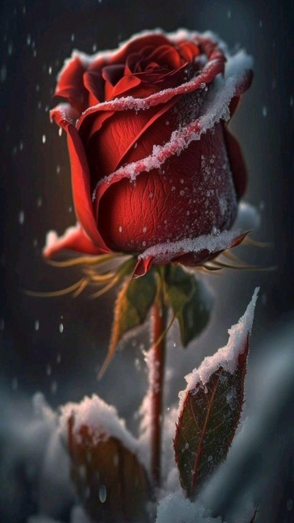 зимние цветы