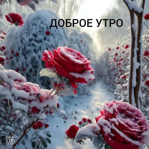 доброго утра зимнего