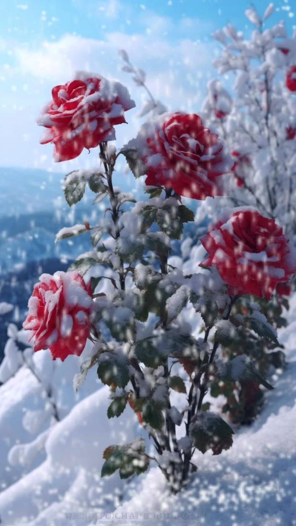 зимние цветы