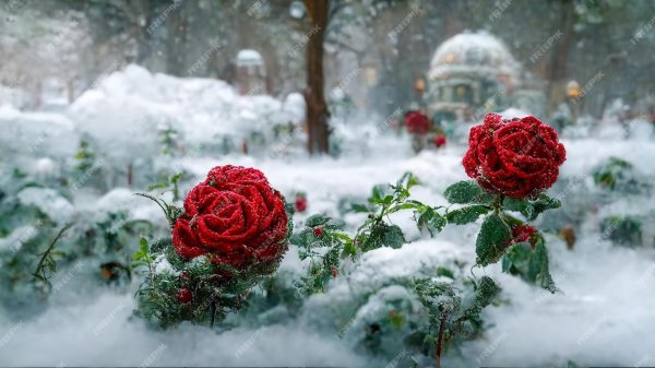 зимние цветы