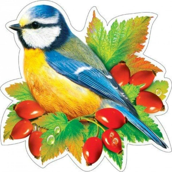 синички для украшения группы