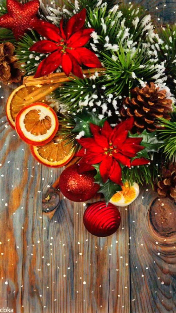 фотофон новогодний