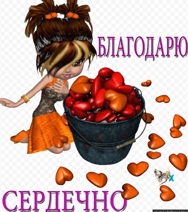 благодарю анимация