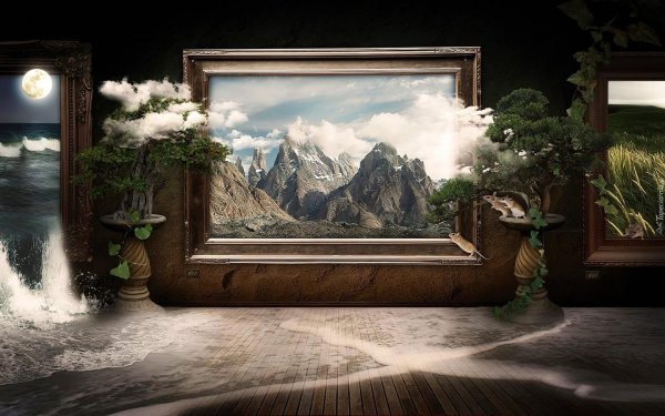 сказочное окно