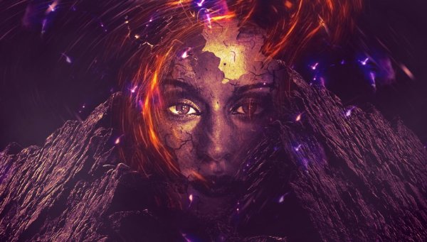 космическая девушка