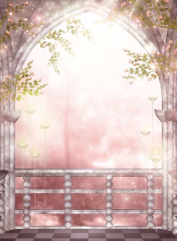 романтичный фон для фотошопа