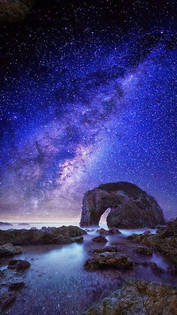 море ночь звезды