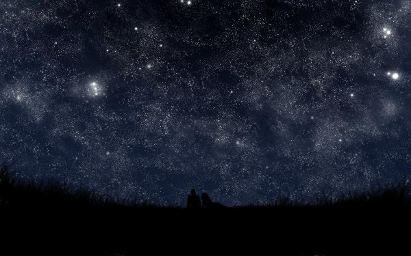 под звездным небом