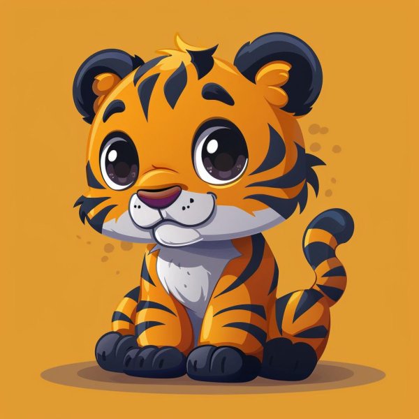 мультяшные тигры