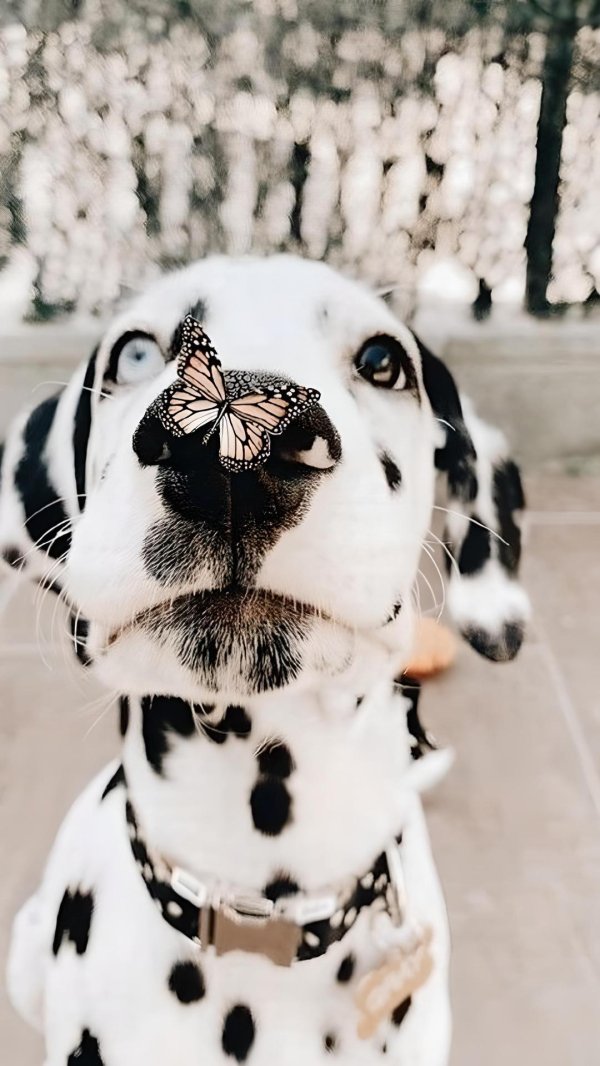 далматинец и лабрадор