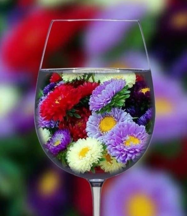 доброе утро осень цветы