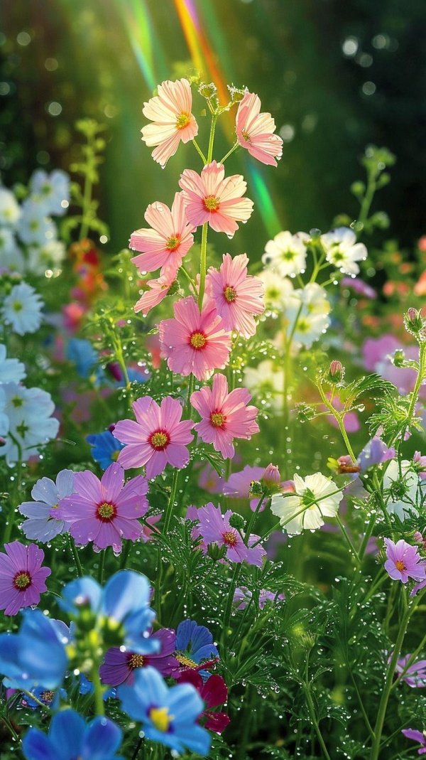 цветок космеи