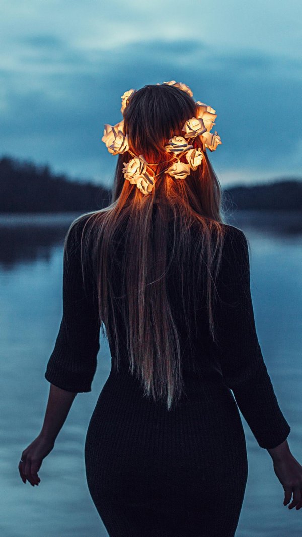 красивая девушка