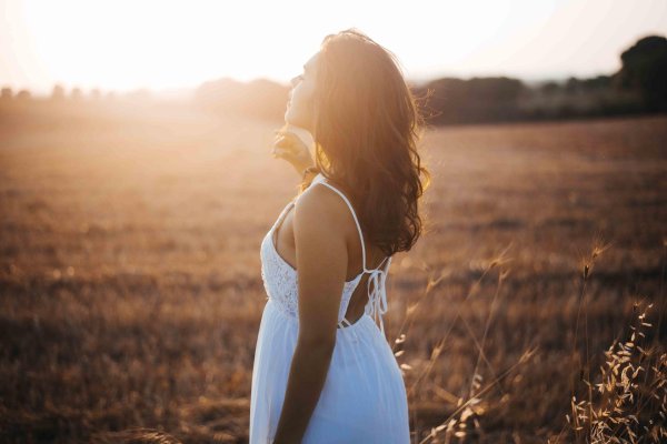 женщина фотосессия