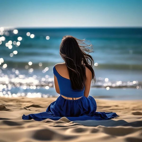 девушки у моря