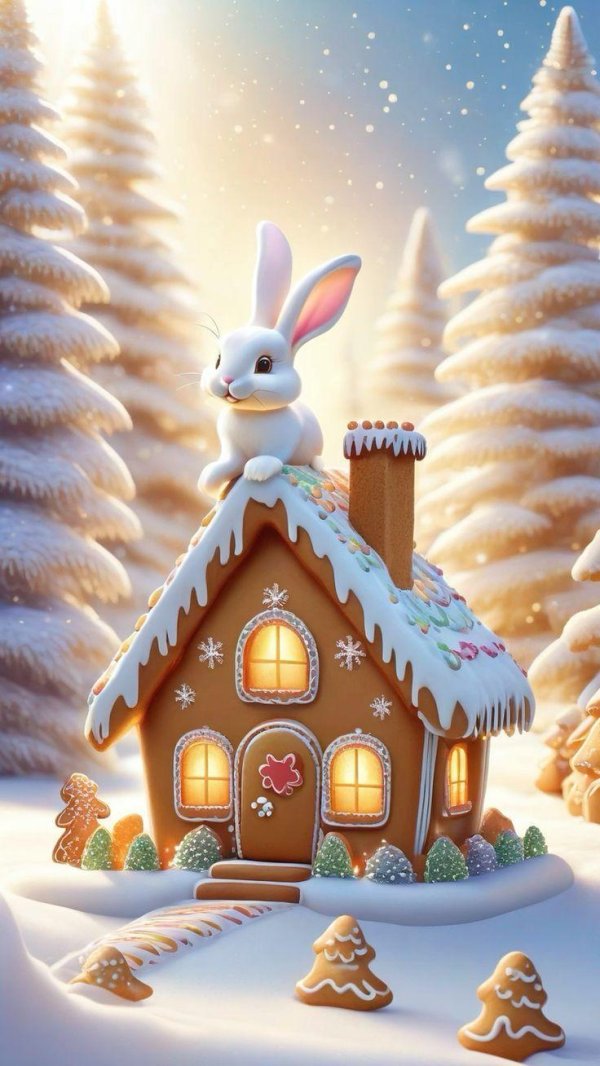 домик рождественский