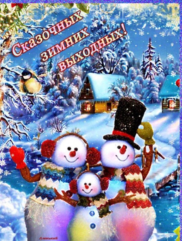 чудесных зимних выходных