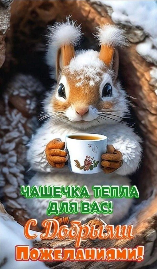 доброе утро белка