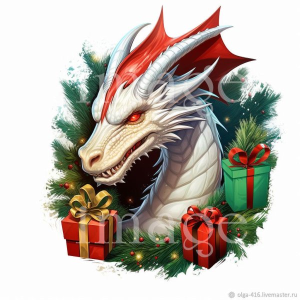 новогодние драконы