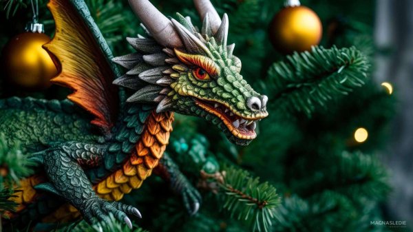 новогодние драконы