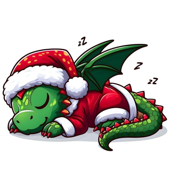 дракон новогодний