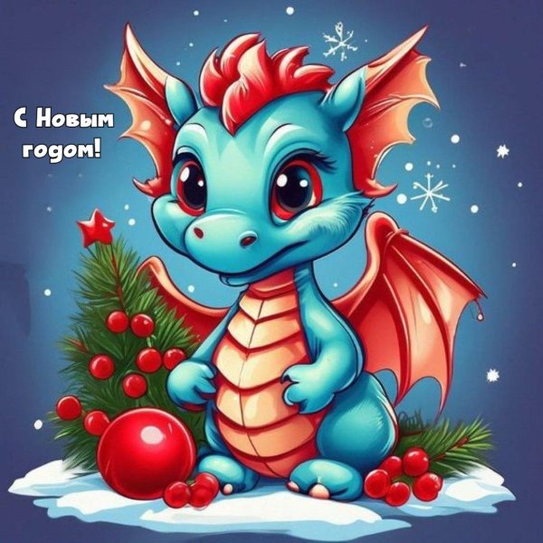 новогодний дракончик