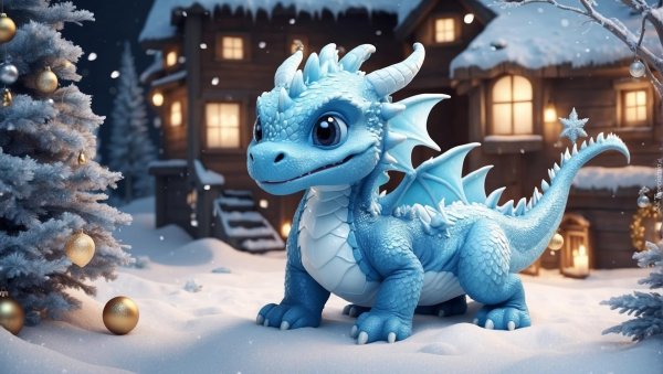 новогодний дракончик