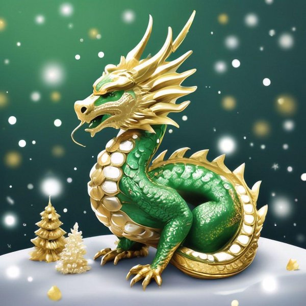 новогодние драконы
